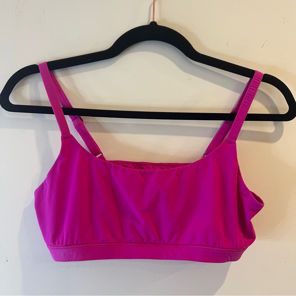 SKIMS Vibrant Pink Bralette